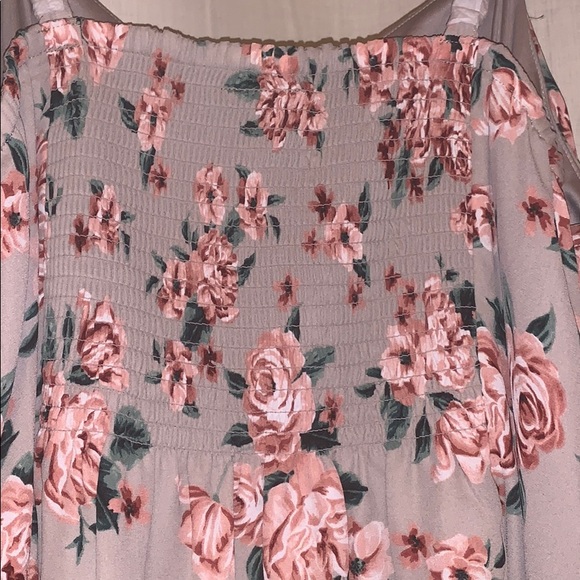 Torrid Spaghetti strap floral tap - Picture 5 of 5